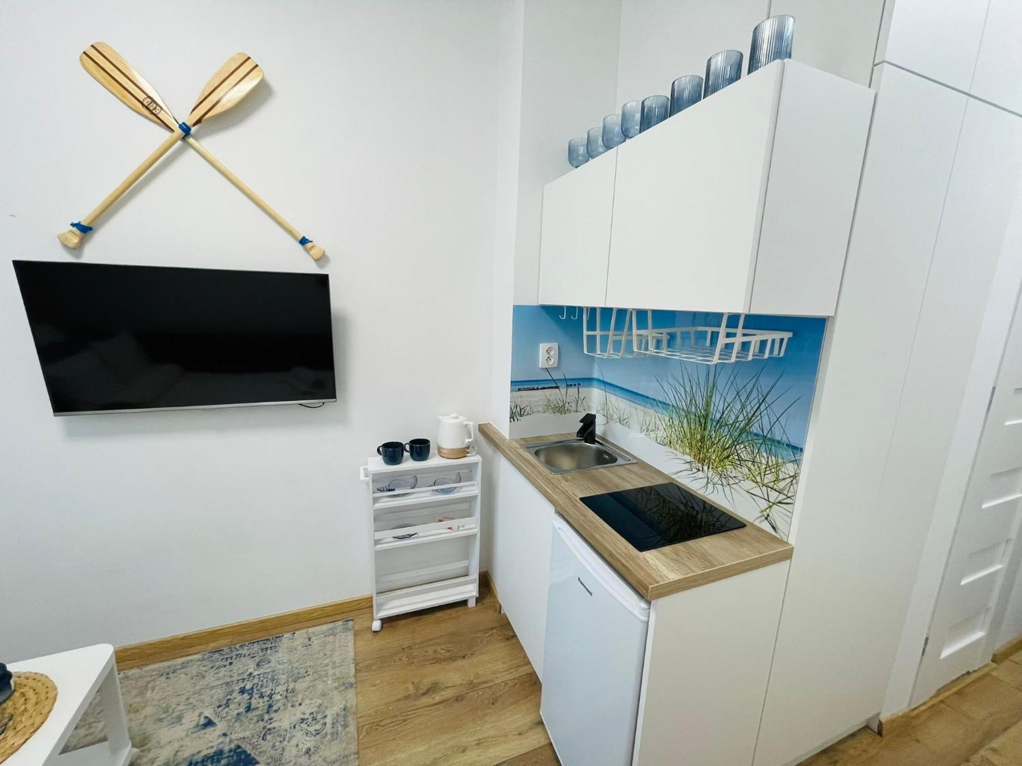 Apartamento Mini Chrobrego Przy Plazy Z Loggia Sopot Exterior foto